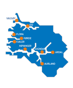 kart over sogn og fjordane Sogn og Fjordane | Sivilforsvaret